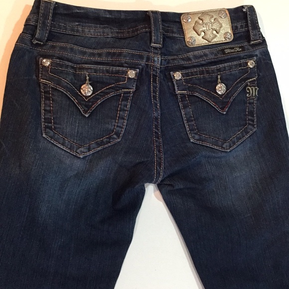 Miss Me Signature Boot Jeans Size 27x31 - Picture 10 of 11